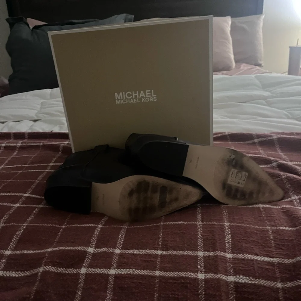 Michael Kors Brown Women's Cow Boy Style Boots Size 7
